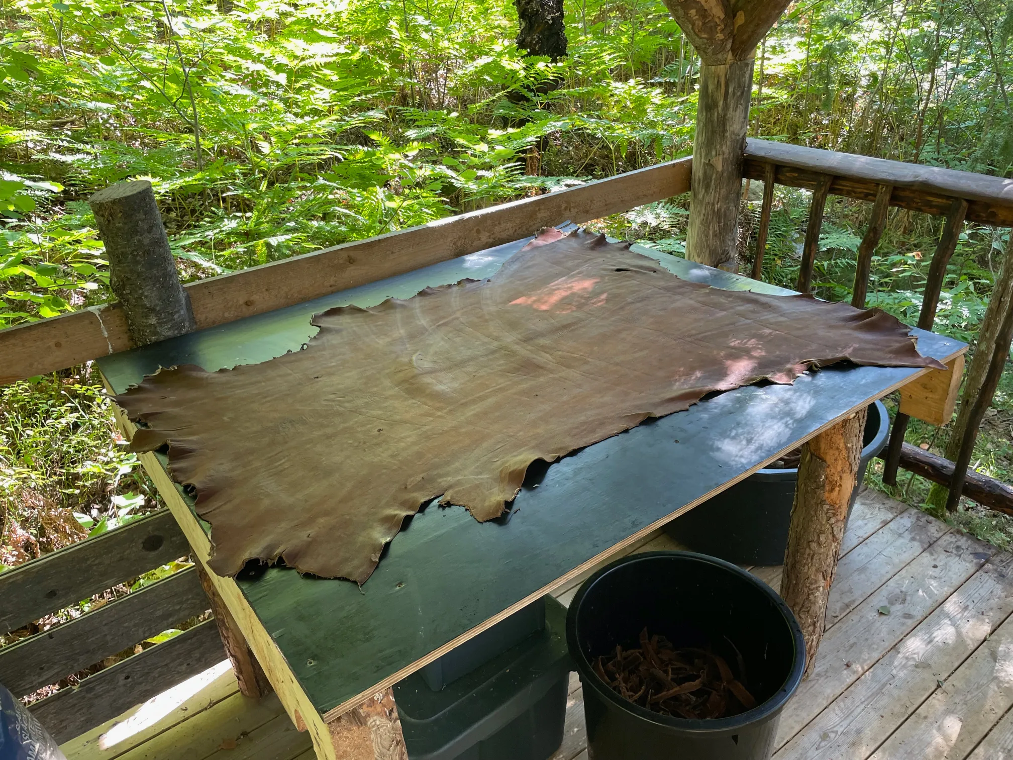 Läderarbeten verkstad